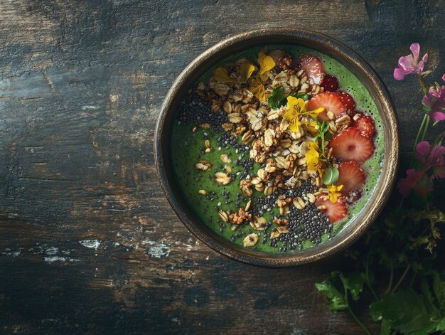 talerz ze zdrowym jedzeniem